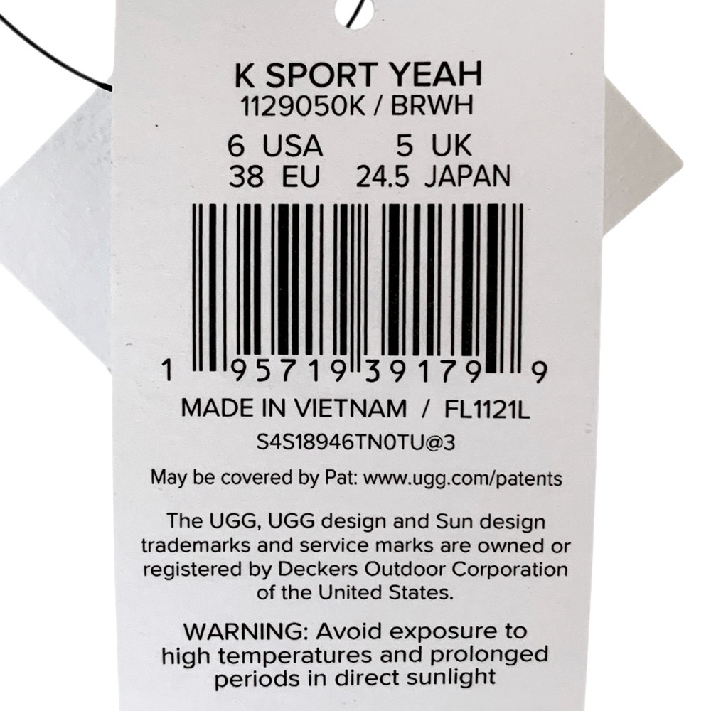 UGG White Sport Yeah Sandals - Picture 9 of 11